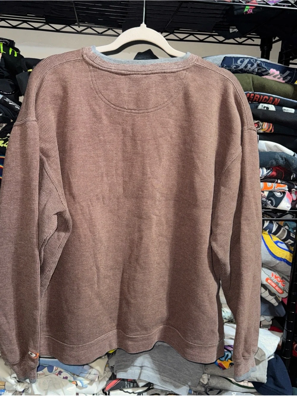 Vintage 90s Pro Player Cleveland Brown Embroidered Crewneck Size Large
